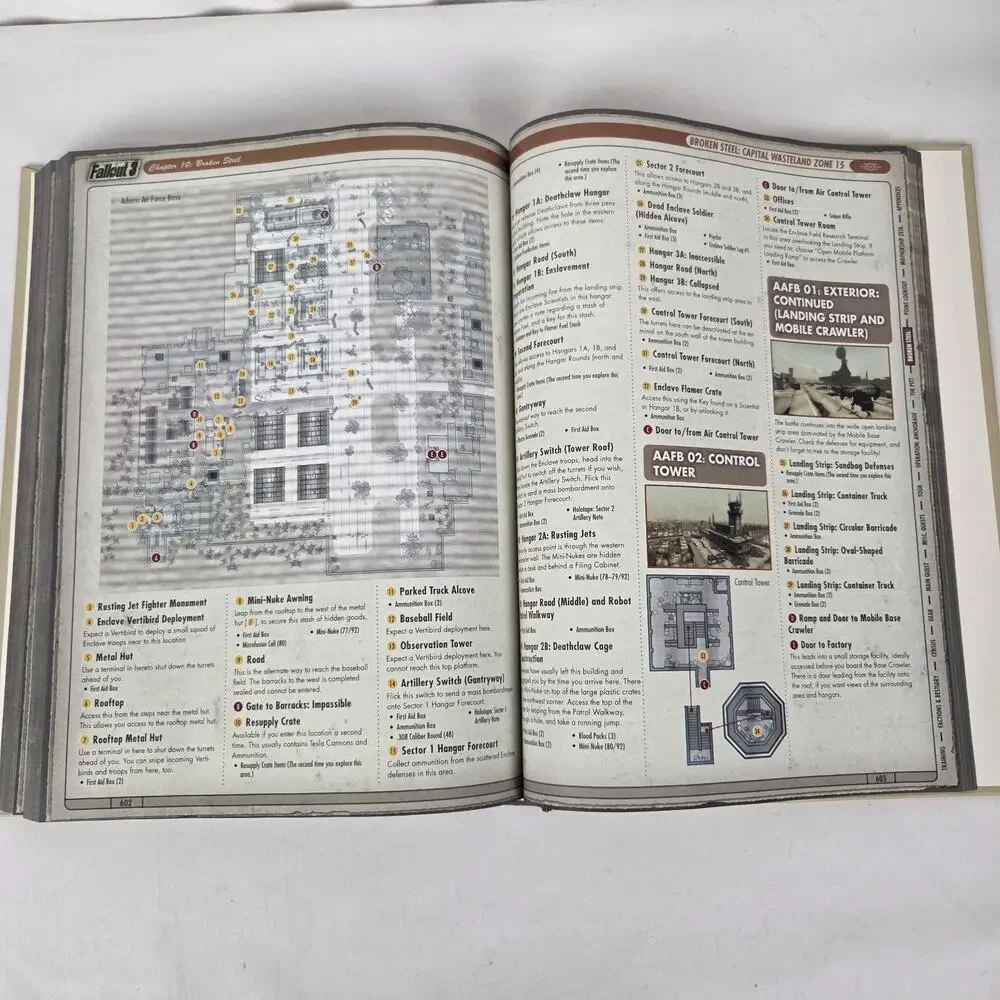 Fallout 3 Game of the Year Edition Collector's Edition Hardcover Book Poster